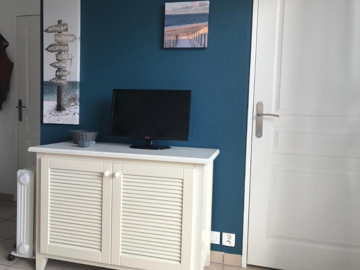 Cosy T2 Front De Mer Piscine Parking Terrasse Lacanau Eksteriør billede